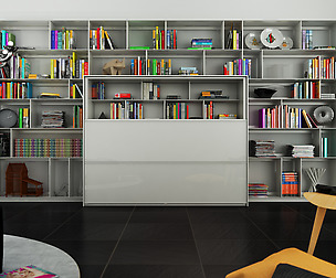B&B bookcase 5 with books - N.05 in M4D Vol.8