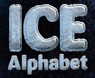 Ice Alphabet