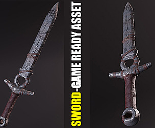 sword game ready asset