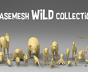 25 basemesh wild collection 2