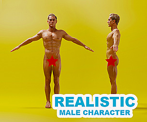 Realistic Male Character - Mark
