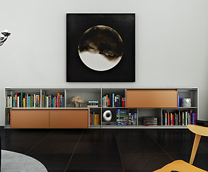 B&B bookcase 13 with books - N.03 in M4D Vol.9