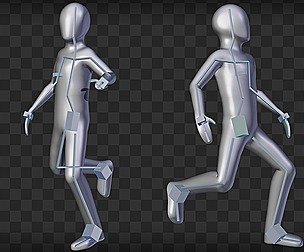 Basic Rigged 3d Character (Blender)