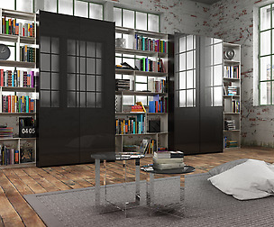 B&B bookcase 19 with books - N.09 in M4D Vol.9