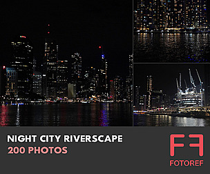 200 photos of Night City Riverscape