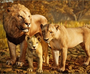 Animalia - Lion (pack)