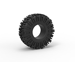 Rock bouncer tire 1:25