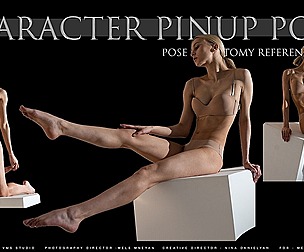 PINUP CHARACTER  POSES REFERENCE IMAGES [525]