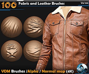 Fabric and Leather Brushes Vol 04