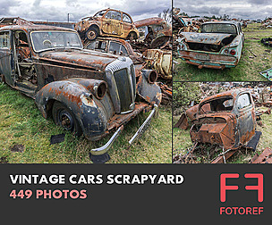 449 photos of Vintage Cars Scrapyard