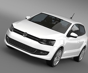 Volkswagen Polo 3d 2009-2013