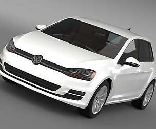 Volkswagen Golf TDI 5d 2015