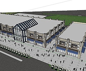 Shopping Center-Commercial Street-Office-014