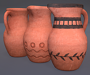 Pottery Pitcher (Free Game Asset)