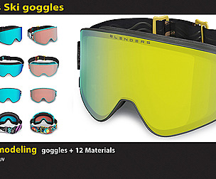 Diva Drama - Blenders Ski Goggles