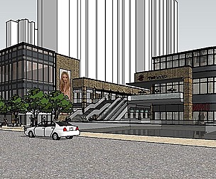 Shopping Center-Commercial Street-Office-021