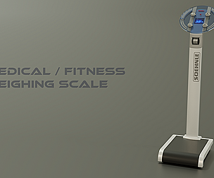 Medical-personal weighing scale