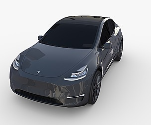 Tesla Model Y Midnight Silver
