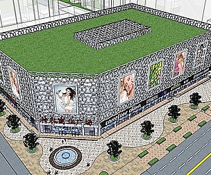 Shopping Center-Commercial Street-Office-034