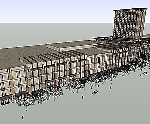 Shopping Center-Commercial Street-Office-046