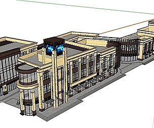 Shopping Center-Commercial Street-Office-047