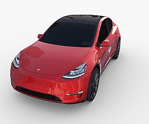 Tesla Model Y Red