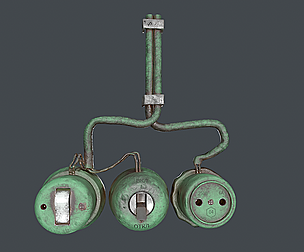 Old  Switch with a Socket
