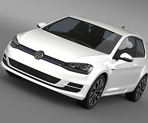 VW Golf TDI BlueMotion 3 door 2015