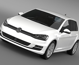 VW Golf TDI 4MOTION 5d Typ 5G 2013