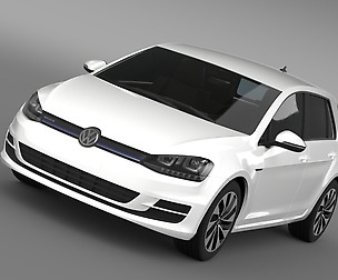 VW Golf BlueMotion Concept Typ 5G 2012