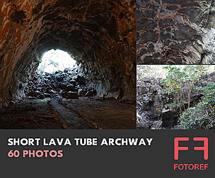 60 photos of Short Lava Tube Archway