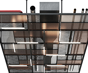 Industrial ceiling