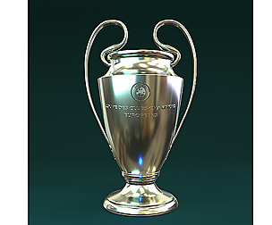 UEFA Champions League Trophy 3D Print Model