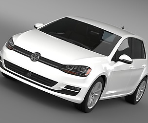 VW Golf TSI BlueMotion 5d Typ 5G 2012