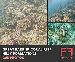 Great Barrier Coral Reef Hilly Formations