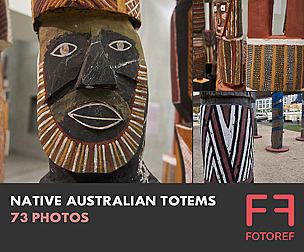 73 photos of Native Australian Totems
