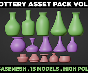 Pottery Asset Pack Vol 1