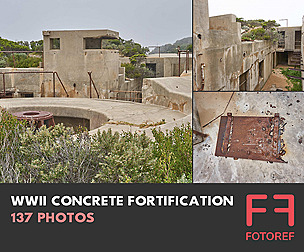 137 photos of WWII Concrete Fortification