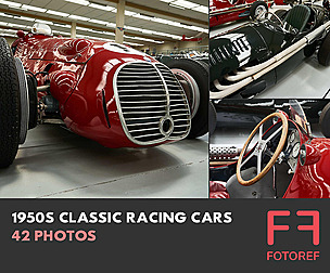 42 photos of 1950s Classic Racing Cars