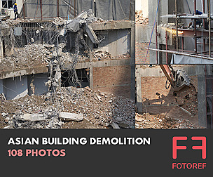 108 photos of Asian Building Demolition