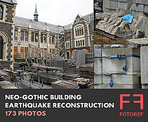 Neo-Gothic Building Earthquake Reconstruction