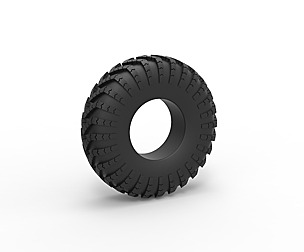 Military tire I-159 Scale 1 to 25