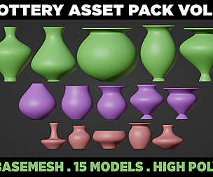 Pottery Asset Pack Vol 2