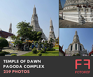 259 photos of Temple of Dawn Pagoda Complex