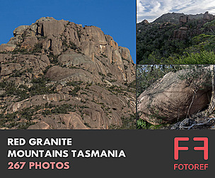 267 photos of Red Granite Mountains Tasmania