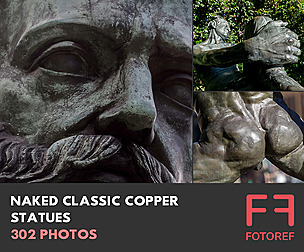 302 photos of Naked Classic Copper Statues