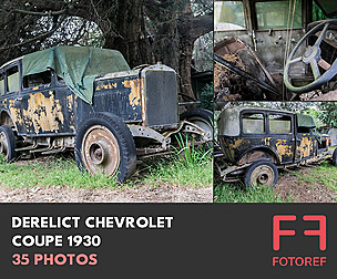 35 photos of Derelict Chevrolet Coupe 1930