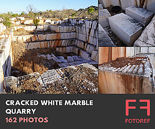 162 photos of Cracked White Marble Quarry