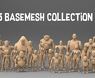 25 Basemesh collection 5