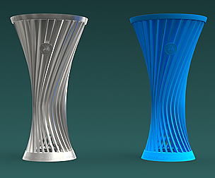 UEFA Europa Conference League Trophy 3D Model